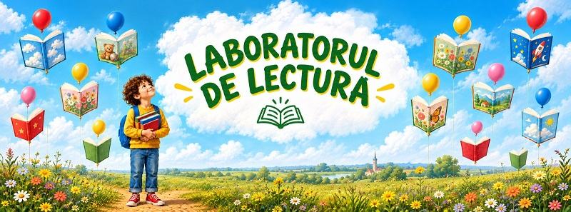 LABORATORUL DE LECTURA aduce literatura mai aproape  de copiii din mediul rural din judetele Brasov, Olt si Mehedinti